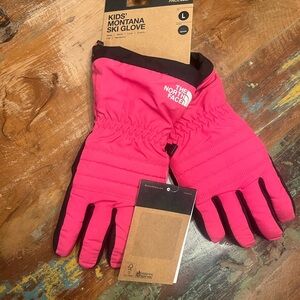 NWT North Face Youth Montana Ski Gloves